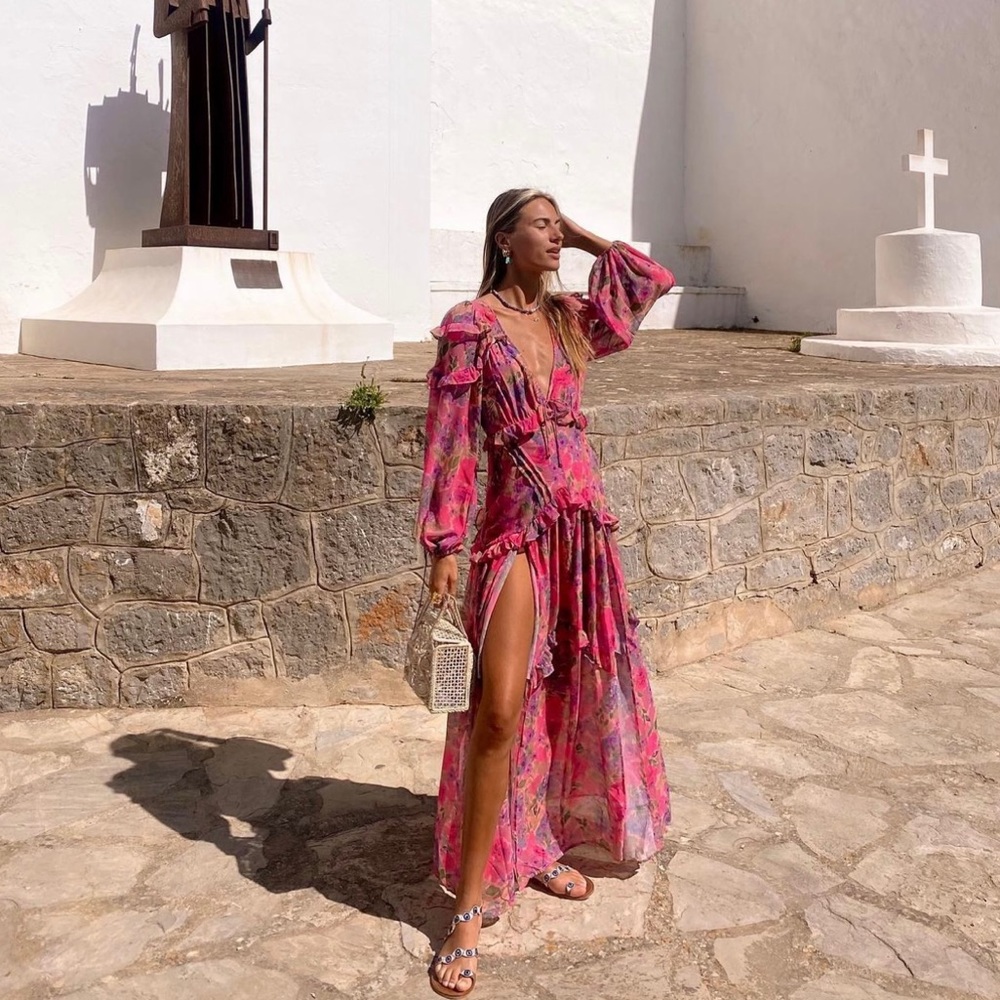 For Love and Lemons Annie Maxi Dress - Picture 8 of 16
